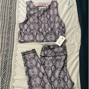 Fashion Nova workout set. Brand new with tags